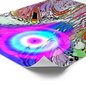 Glühkomet Poster (Ecke)