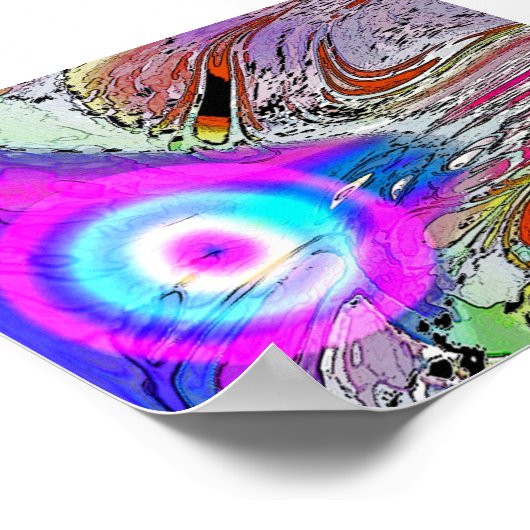 Glühkomet Poster (Ecke)