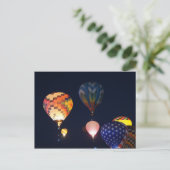 Glühkugeln Postkarte (Stehend Vorderseite)