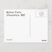 Glühkugeln Postkarte (Rückseite)