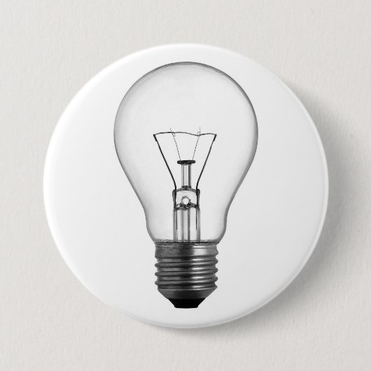 Glühlampe Button (Vorderseite)