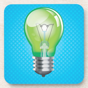 Glühlampe Getränkeuntersetzer
