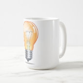 Glühlampe Kaffeetasse (VorderseiteRechts)