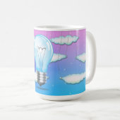 Glühlampe Kaffeetasse (VorderseiteRechts)
