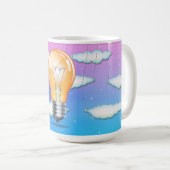 Glühlampe Kaffeetasse (VorderseiteRechts)