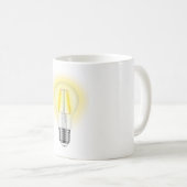 Glühlampe Kaffeetasse (VorderseiteRechts)