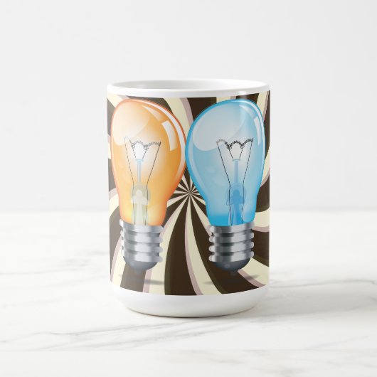 Glühlampe Kaffeetasse (Mittel)