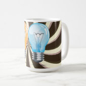Glühlampe Kaffeetasse (VorderseiteRechts)