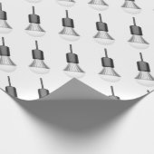 Glühlampe LED Geschenkpapier (Ecke)