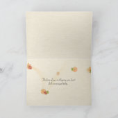 Glühlampe mit alten Büchern Impressionismus Karte (Innenseite)