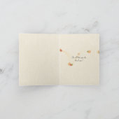 Glühlampe mit alten Büchern Impressionismus Karte (Innenseite)