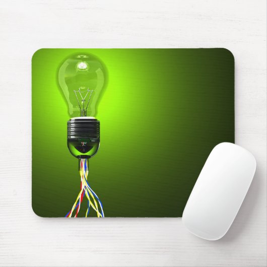 Glühlampe mousepad (Mit Mouse)