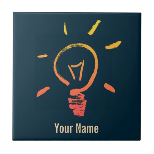 Glühlampe Retrolampe intelligenter Elektriker Fliese (Vorderseite)