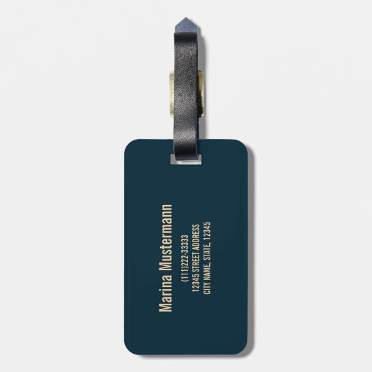 Glühlampe Retrolampe intelligenter Elektriker Gepäckanhänger (Rückseite vertikal)