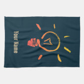 Glühlampe Retrolampe intelligenter Elektriker Geschirrtuch (Horizontal)