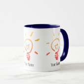 Glühlampe Retrolampe intelligenter Elektriker Tasse (VorderseiteRechts)