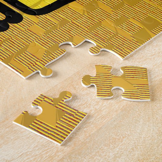 Glühlampekunst Puzzle (Seite)