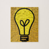 Glühlampekunst Puzzle (Vertikal)