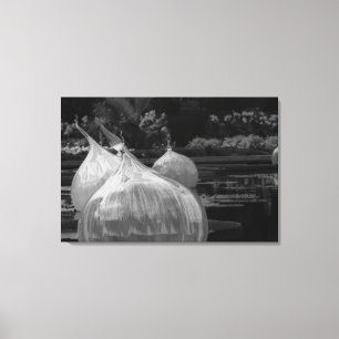 Glühlampen Leinwanddruck