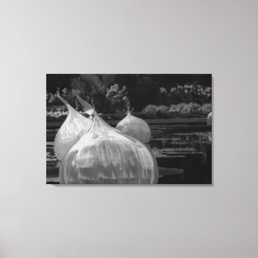 Glühlampen Leinwanddruck (Vorderseite)