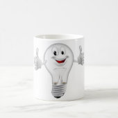 Glühlampenmann Kaffeetasse (Mittel)