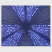 Glühlicht Geschenkpapier (Flach)