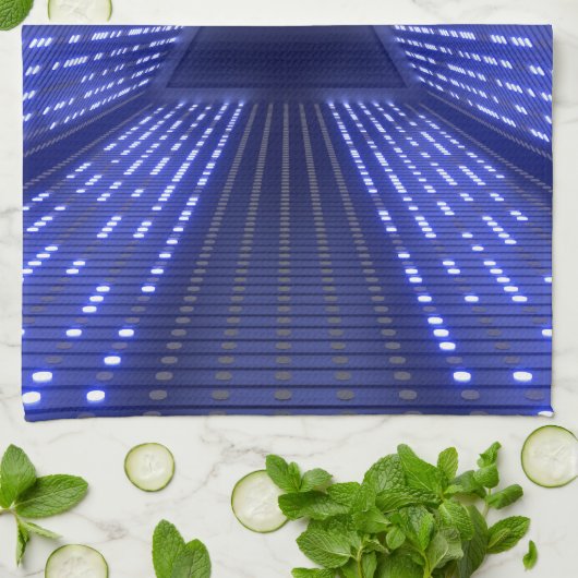 Glühlicht Geschirrtuch (Gefaltet)