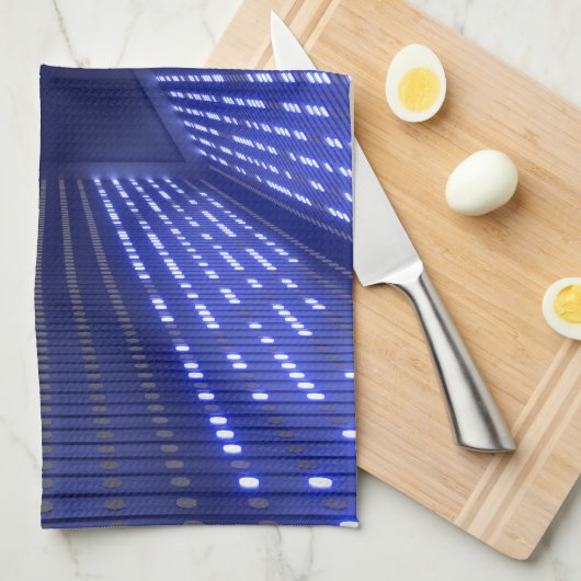 Glühlicht Geschirrtuch (Viertel Falte)