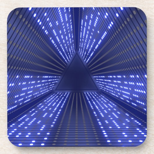 Glühlicht Getränkeuntersetzer (Vorderseite)