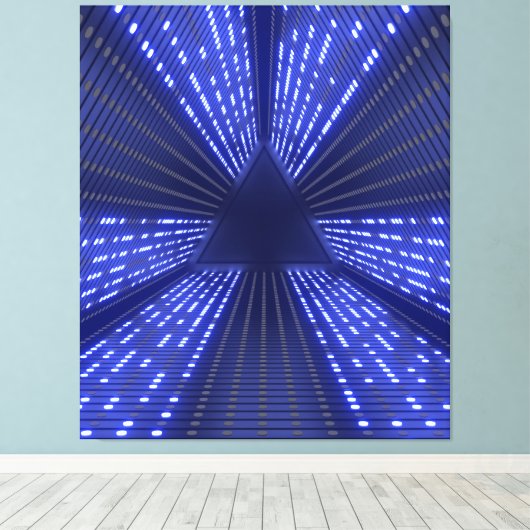 Glühlicht Leinwanddruck (Insitu (Holzboden))