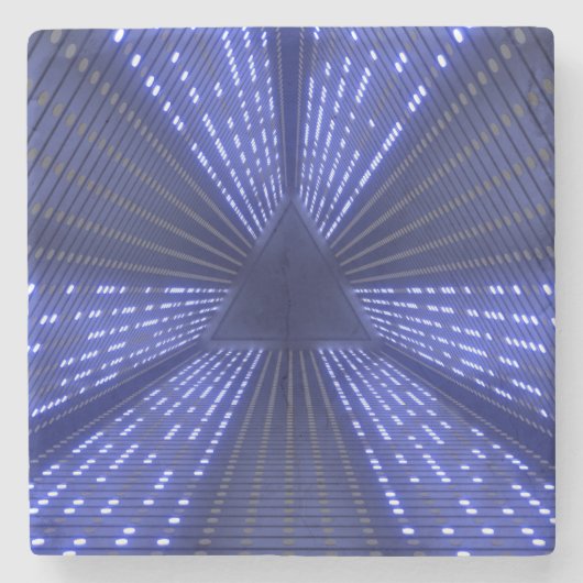 Glühlicht Steinuntersetzer (Vorderseite)