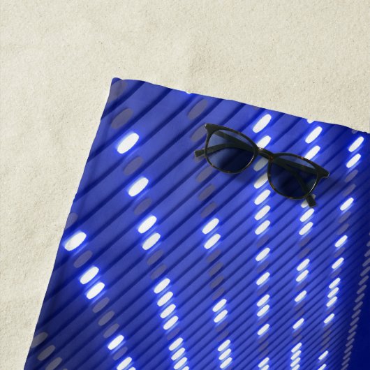 Glühlicht Strandtuch (Beispiel)