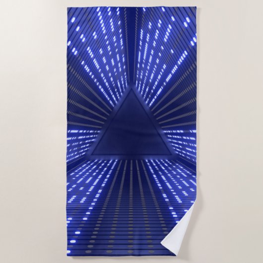 Glühlicht Strandtuch (Vorderseite)