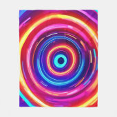 GlühLicht Vortex Fleecedecke (Vorderseite)