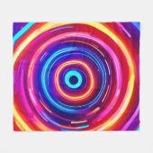 GlühLicht Vortex Fleecedecke (Vorderseite (Horizontal))