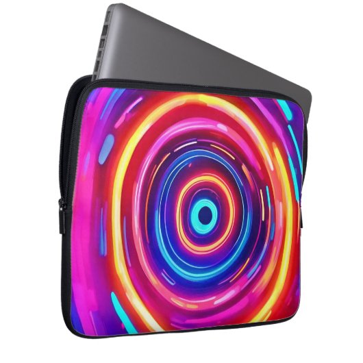 GlühLicht Vortex Laptopschutzhülle (Vorne Rechts)