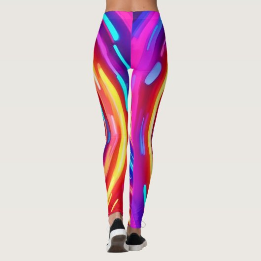 GlühLicht Vortex Leggings (Rückseite)