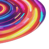 GlühLicht Vortex Schneidebrett (Ecke)