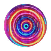 GlühLicht Vortex Schneidebrett (Vorderseite)