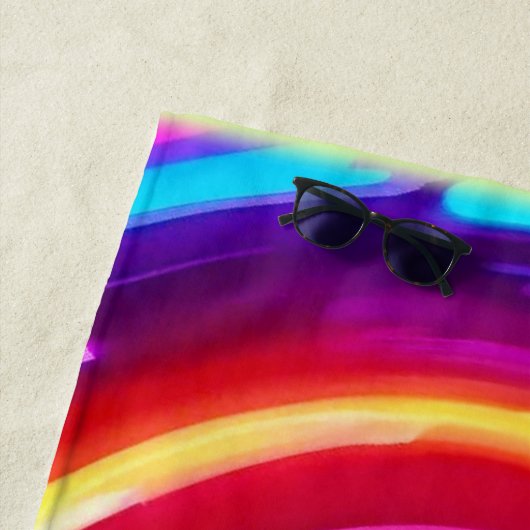 GlühLicht Vortex Strandtuch (Beispiel)