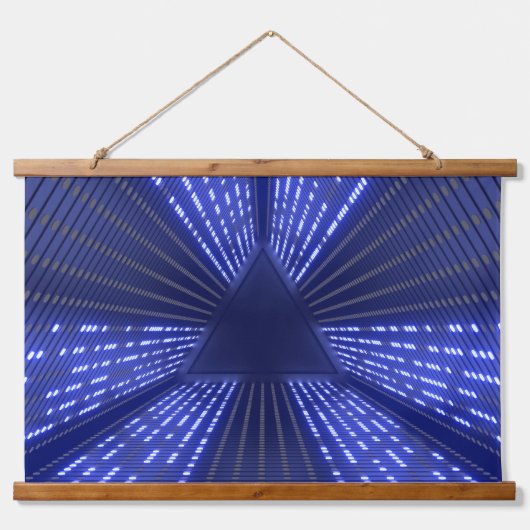 Glühlicht Wandteppich Mit Holzrahmen (Vorderseite 3)