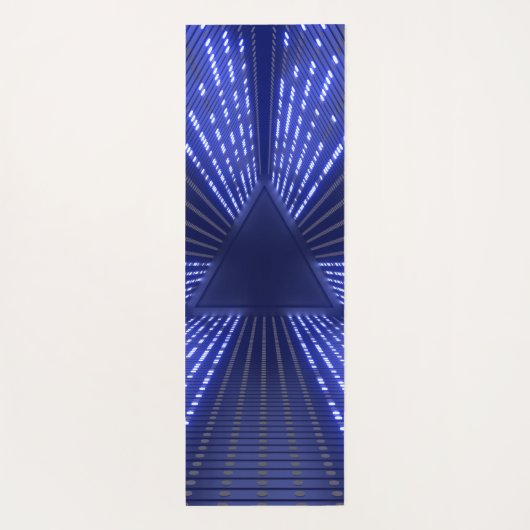 Glühlicht Yogamatte (Rückseite)