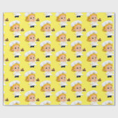 Glühpapier, Bäckerei Geschenkpapier (Flach)