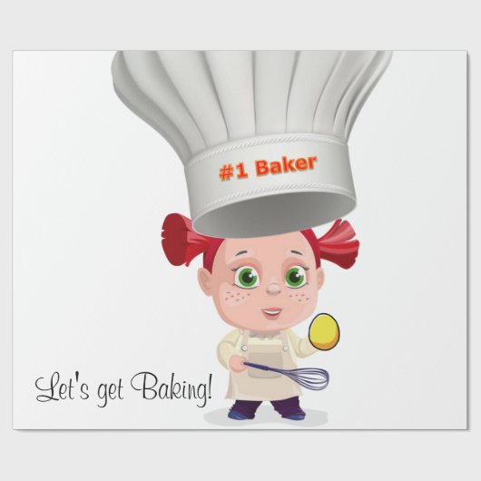 Glühpapier, Bäckerei Geschenkpapier (Flach)