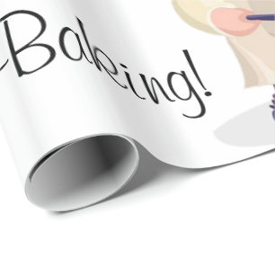 Glühpapier, Bäckerei Geschenkpapier