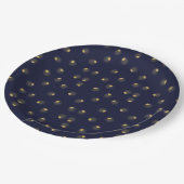 Glühpapier-Tasse Pappteller (Schrägansicht)