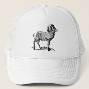 Glühschaf Truckerkappe