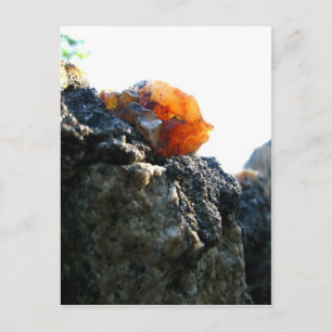 Glühstein Postkarte