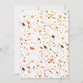 Glühtrockner Terrazzo Salon Eröffnung Einladung (Rückseite)