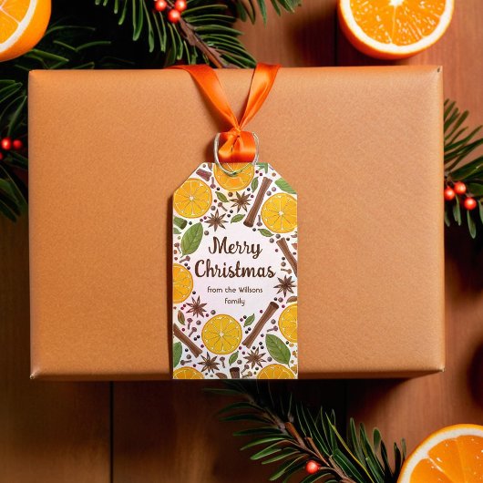 Glühwein, gewürzt geschenkanhänger
